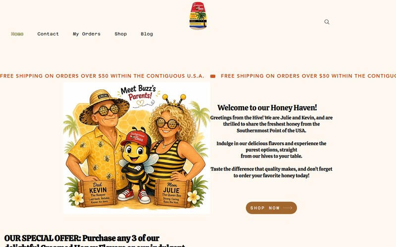 Southernmost Bees Landing Page Southernmost Bees Landing Page